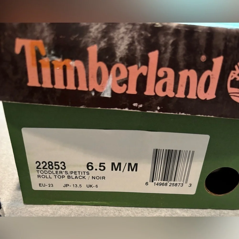 Timberland Roll Top Toddler Boot size 6.5M